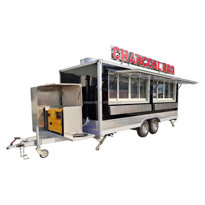 <span class=keywords><strong>Caravane</strong></span> européenne et américaine, camion alimentaire carré, remorque exportation, produit personnalisé, vente directe d'usine - Product Image 1