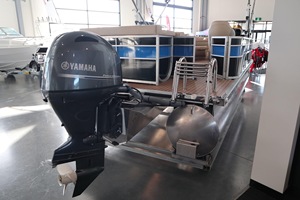 Hot Nhất 19ft Nhôm Điện Động Cơ Sang Trọng Thuyền Bên <span class=keywords><strong>Pontoon</strong></span> Thuyền Với Outboards - Product Image 6
