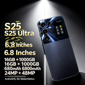 Original S25 Ultra 5G Smartphone Fingerprint Sensor Sky Blue 45W super fast charging <b>Smart</b> <b>Phones</b> Android 15 System - Product Image 5