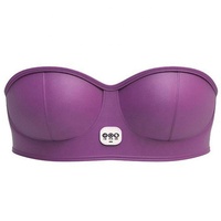 Elektrische Brust massage gerät wiederauf ladbare Lady Chest Enhancer Frauen Brust vergrößerung Pad Nippel Stimulator Vibrator BH