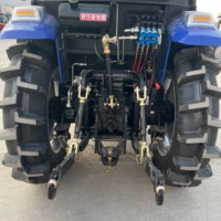 Tracteur à chenilles 50HP, tondeuse à gazon, mini-machine agricole avec rotoculteur pour la coupe de l'herbe de jardin et les travaux agricoles de petite taille