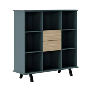 Mô-đun tủ gỗ đa chức năng thư viện bằng gỗ Kệ sách bền nội thất văn phòng tủ gỗ rắn Tủ hồ sơ hiện đại - Product Image 1