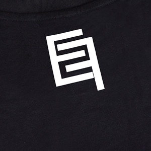 Maglietta a <span class=keywords><strong>maniche</strong></span> <span class=keywords><strong>lunghe</strong></span> in Jersey 100% in cotone 100% cotone con lettere di cotone nero Unisex T Shirt da <span class=keywords><strong>uomo</strong></span> a manica lunga - Product Image 5