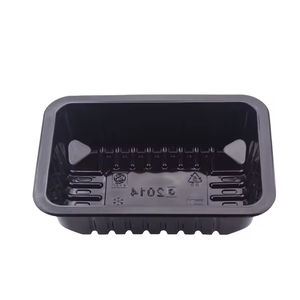 Cajas y Bandejas de Plástico PP Transparente/Negro de Grado Alimenticio Guanye para Envasado de Alimentos y Bebidas en Cajas de Cartón - Product Image 3