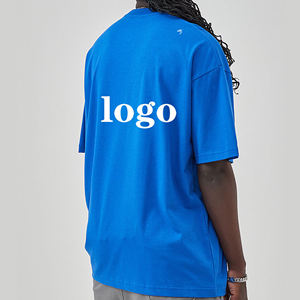 Camiseta de gran tamaño para hombre, Camiseta con estampado de pulverización directa Digital, Camiseta holgada de algodón pesado para hombre, camiseta con serigrafía, ropa <span class=keywords><strong>homb</strong></span> - Product Image 3