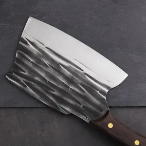 Couteau à désosser de <span class=keywords><strong>6</strong></span> pouces en acier inoxydable forgé à la main avec manche en bois pleine longueur, écologique, pour la cuisine domestique et les restaurants - Product Image 5