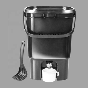 Bac à <span class=keywords><strong>compost</strong></span> de <span class=keywords><strong>cuisine</strong></span> <span class=keywords><strong>Bokashi</strong></span> biodégradable Structure debout en PP avec passoire de type pressoir pour le recyclage domestique - Product Image 3