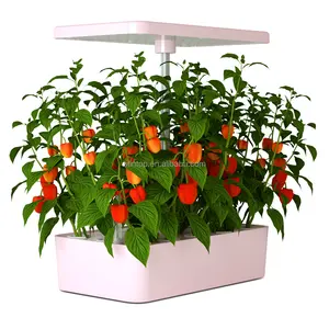 Indoor Gardening Kit Hydro ponics Growing System Kit mit LED Plant Grow Light Aquaponics Anbaus ystemen