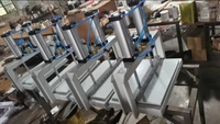 Máquina de Prensado Hidráulico para Libros, Máquina de Encuadernación, Máquina de Prensado Manual para Libros