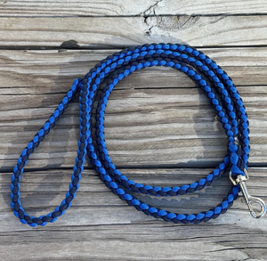 Küçük veya Büyük Köpekler İçin Paracord 1.5 Metre Köpek Tasması, Eğitim ve Yürüyüş İçin Alaşımlı Çizgili Desenli Güçlü Paracord Tasma - Product Image 4