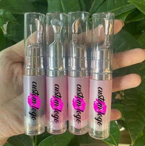 Suero Labial Rosa de Alta Calidad al por Mayor, <span class=keywords><strong>Voluminizador</strong></span> de Labios con Alto Brillo, Aceite Labial con Efecto Cristal para Labios Más Voluminosos - Product Image 2