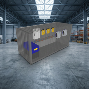 Custom Steel Control <b>Box</b> Electricity Solar Energy <b>Storage</b> Modules IP66 Rated <b>Waterproof</b> Shockproof Dustproof Seiki Innovations - Product Image 3