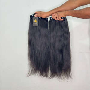 Extensions de cheveux vierges indiens bruts, cheveux humains vierges cambodgiens bouclés bruts avec cuticules alignées, lots de cheveux alignés avec les cuticules, fournisseur - Product Image 2