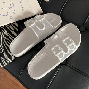 XIXITIAO pantoufles confortables <span class=keywords><strong>pas</strong></span> <span class=keywords><strong>cher</strong></span> adultes mode été pantoufles 2023 imperméable robinet pantoufles femmes chaussures pour filles - Product Image 4