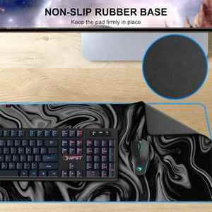 Factory Extended Rubber Base <b>Heated</b> Gaming Mouse Pad Large XXL Desk Pad Custom Long Computer <b>Keyboard</b> Stock - Product Image 5