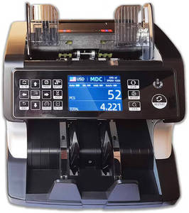 เครื่องนับธนบัตรแบบ Dual CIS UV <span class=keywords><strong>MG</strong></span> MT IR พร้อมหน้าจอ TFT - Product Image 1
