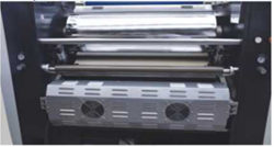 Plastic OPP PET PVC Metallic Thermal Film Laminating Embossing Machine Double Sides