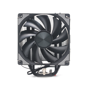 WELLSUNFAN OEM ODM Dissipateur thermique <span class=keywords><strong>CPU</strong></span> en cuivre et aluminium, <span class=keywords><strong>4</strong></span> caloducs, roulement à billes, ventilateur silencieux 30dBA, 12V, pour boîtier d'ordinateur - Product Image 2