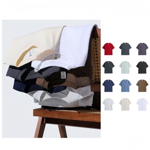 T-shirts vierges personnalisés Offre Spéciale bon marché pour hommes T-shirt de gymnastique décontracté à épaules tombantes de haute qualité et respirant à séchage rapide pour hommes - Product Image 1