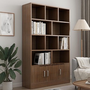 Mô-đun văn phòng thư viện DIY Flat gói KD hiệu sách lưu trữ hiển thị Mở Kệ giá kệ sách - Product Image 4