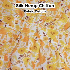 Abito Elegante <span class=keywords><strong>da</strong></span> Donna in Seta e Lino, Vestito di Lusso in Chiffon, <span class=keywords><strong>Abbigliamento</strong></span> Cerimoniale di Alta Moda - Product Image 2