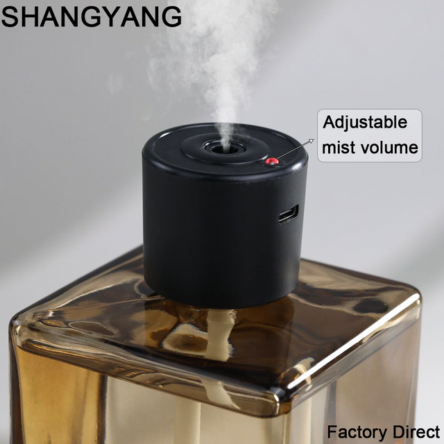 Luxury Custom Empty Electric Aroma Diffuser Bottle 500ml USB Rechargeable Essential Oil Diffuser Spray Home Air Freshener