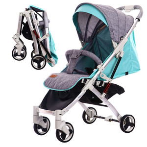 bebé asiento de coche cochecito de bebé 2 Bebé/bebé Cochecitos para <span class=keywords><strong>trillizos</strong></span> bebé cochecito de bebé pad /cochecito de bebé azul - Product Image 3
