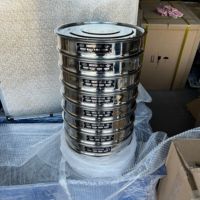 Tamiz de prueba de laboratorio inoxidable de alta precisión de entrega rápida Precio Tamices de prueba estándar Astm