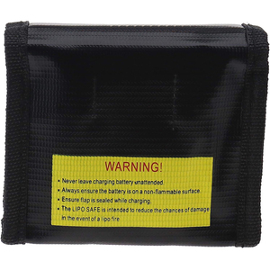 ถุงเก็บแบตเตอรี่กันไฟ ถุงเก็บแบตเตอรี่แบบกันไฟ กันระเบิด ป้องกันการชาร์จ สำหรับป้องกันแบตเตอรี่ Li-po - Product Image 4