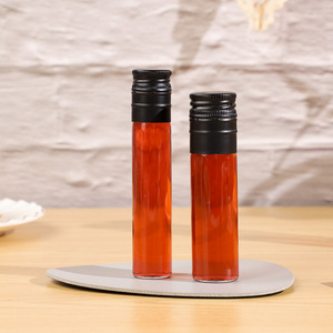 Personnalisé 25ml 30ml Clair Transparent Haute Borosilicate Vide Vin <span class=keywords><strong>Tube</strong></span> Bouteille En <span class=keywords><strong>Verre</strong></span> pour <span class=keywords><strong>Whisky</strong></span> Vodka Tubes pour Boissons - Product Image 6