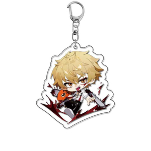 Llavero de acrílico de anime Chainsaw Man, figura de cosplay de dibujos animados, colgante de Denji, Pochita, Makima, <span class=keywords><strong>Hayakawa</strong></span> <span class=keywords><strong>Aki</strong></span>, regalo para colección de fans - Product Image 3