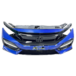Original para <span class=keywords><strong>Honda</strong></span> para <span class=keywords><strong>Civic</strong></span> FK7 parachoques delantero rejilla radiador ventilación Fender Radar arnés de cableado estado usado - Product Image 1