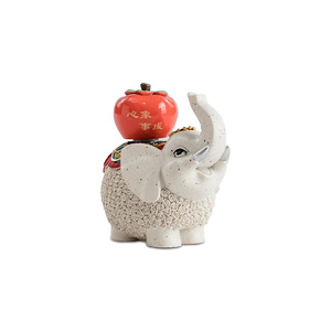 <b>Elephant</b> Tea Pet Figurine Resin Creative Animal <b>Decoration</b> For Tea Set Desk Ornament Gift - Product Image 5