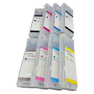 8色<span class=keywords><strong>70</strong></span> 280毫升可重复填充墨盒，适用于惠普设计喷射<span class=keywords><strong>Z2100</strong></span> Z5200 Z5200PS打印机，带自动复位芯片弧 - Product Image 6