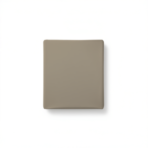 Drap-housse 100% coton taupe German King 200x200 cm - Product Image 3