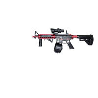 Pistola de Juguete M4A1 de Disparo Continuo de Alta Velocidad Popular en TikTok, Pistola Eléctrica de Balas de Agua para Adultos, Lanzador de Gel Automático M4 A1 para Jugar