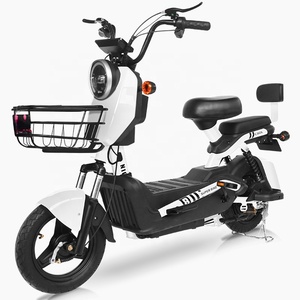 มอเตอร์ไซค์สกู๊ตเตอร์ 2 ล้อ ปี 2024 CKD 350W 48V พร้อมแป้นเหยียบ รุ่น E-06 ใช้แบตเตอรี่ตะกั่วกรด - Product Image 3