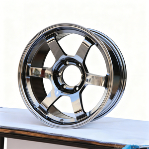 Jante de voiture forgée en alliage d'aluminium, chromée, à 5 ou 6 branches, à déport profond, 14 <span class=keywords><strong>15</strong></span> 16 17 18 19 20 21 22 26 pouces, 5X114.3 5X120 5X112 - Product Image 3