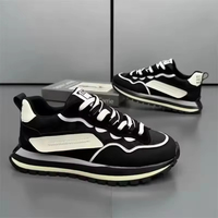 Veca 2025 - Zapatos Deportivos de Piel para Hombre, para Correr, Baloncesto, Invierno/Verano/Otoño, con Cordones, a la Moda, Casuales