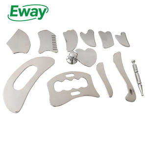 OEM/ODM Logo personalizzato 304 in acciaio inox Gua Sha massaggiatore fisico e per la terapia del viso apparecchio per raschiare - Product Image 1
