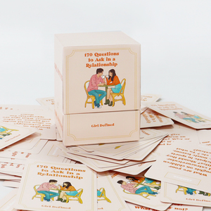 התאמה אישית כרטיס שאלת מערכת יחסים זוגית הדפסה באיכות גבוהה משחק קלפים שאלה משמעותית משחק קלפים ליום האהבה - Product Image 1