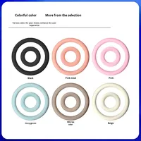 Anneau de Pilates en silicone de 5 lb pour l'entraînement des femmes, poids libres, cercle de yoga, logo personnalisé imprimé au laser