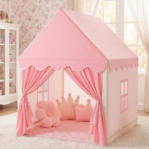 Grande tente de jeu féerique pour enfants, château de rêve, tente de princesse, cadeau pour fille, jouets pour tout-petits - Product Image 1