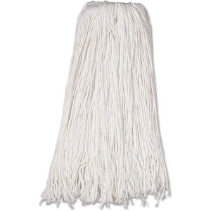 Boardwalk BWK232R 32 Oz. Premium Standard Rayon Fiber <b>Mop</b> White Head-12/Carton - Product Image 1