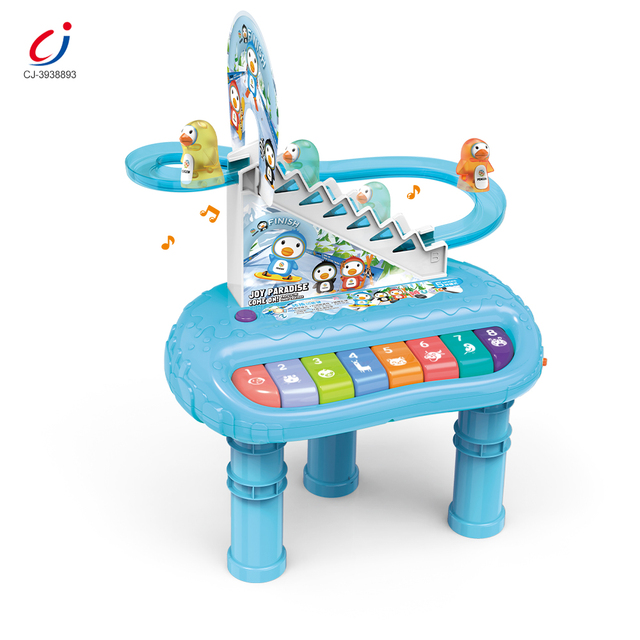 Chengji Penguin Climbing Stair Toys Early Childhood Education Enlightenment Electronic Keyboard Toy Musical Toys