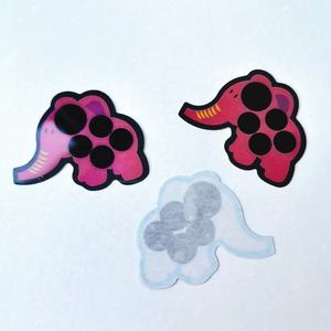 Termômetro de Cuidado de Segurança para Bebês em Forma de Desenho com Material PET, Tipo de Escala para 36-40°C, Adesivo para Testa de Crianças - Product Image 3