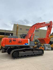 Machine de terrassement Excavatrice d'occasion Hitachi ZX350 Pelle hydraulique en bon état d'occasion avec moteur - Product Image 4