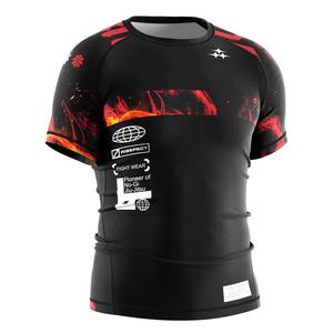 Camiseta de Compresión con Protección UV para Hombre, Tejido de Secado Rápido, Diseñada para BJJ, Jiu-Jitsu y Entrenamiento - Product Image 5