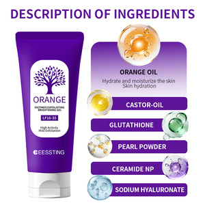 Gel Exfoliante Facial con Efecto Luminoso, Elimina Células Muertas y Sebo, Limpia los Poros, Calma la Piel - Product Image 4