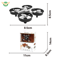 2.4G Télécommande Mini Drone 360 Fonction de Roulement Mini Quadcopter Jouets Sans Caméra